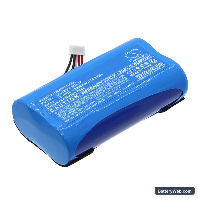 Eufy 2C Pro indoor Camera Replacement Battery, 3.7V, 5200mAh, Li-ion 1
