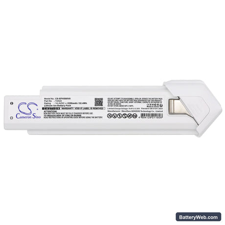 Eufy Homevac H30 Replacement Battery, 14.4V, 2250mAh, Li-ion 5