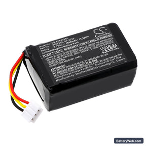 EXFO FIP-425B Replacement Battery, 3.7V, 3600mAh, Li-Polymer 1