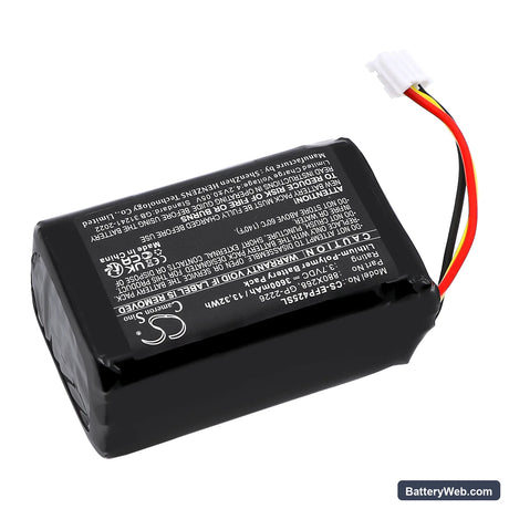 EXFO FIP-425B Replacement Battery, 3.7V, 3600mAh, Li-Polymer 2