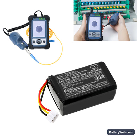 EXFO FIP-425B Replacement Battery, 3.7V, 3600mAh, Li-Polymer 6