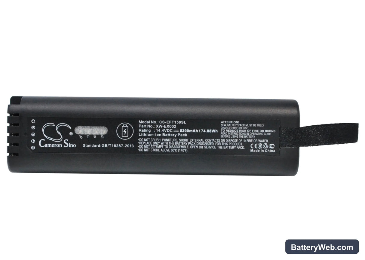 EXFO FTB-150 Replacement Battery, 14.4V, 5200mAh, Li-ion 1