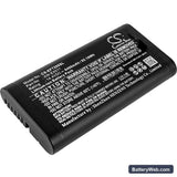 Sound Devices Mixpre 10T lI Replacement Battery, 14.4V, 6400mAh, Li-ion 1
