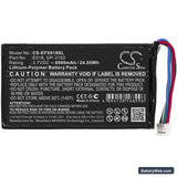 EXFO OX1 Replacement Battery, 3.7V, 6500mAh, Li-Polymer 3