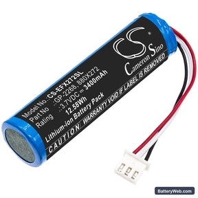EXFO EX1 Replacement Battery, 3.7V, 3400mAh, Li-ion 1