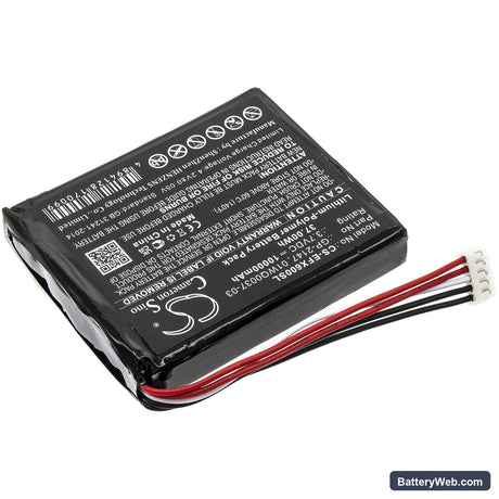 EXFO MAX-600 Replacement Battery, 3.7V, 10000mAh, Li-Polymer 2