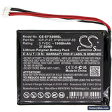 EXFO MAX-600 Replacement Battery, 3.7V, 10000mAh, Li-Polymer 3