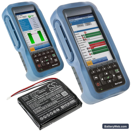 EXFO MAX-600 Replacement Battery, 3.7V, 10000mAh, Li-Polymer 6
