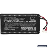 EXFO MAX-700 Replacement Battery, 3.7V, 10000mAh, Li-Polymer 3