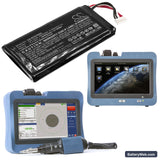 EXFO MAX-700 Replacement Battery, 3.7V, 10000mAh, Li-Polymer 6