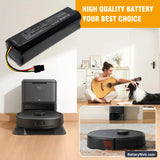 Eufy SES Replacement Battery, 14.4V, 5200mAh, Li-ion 6