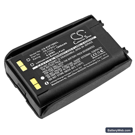 EnGenius EP-801 Replacement Battery, 3.7V, 1800mAh, Li-ion 1