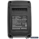 Einhell PXBP-600 Replacement Battery, 18V, 2000mAh, Li-ion 5