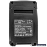 Gardol GAM-E 33/1 Li Replacement Battery, 18V, 4000mAh, Li-ion 5