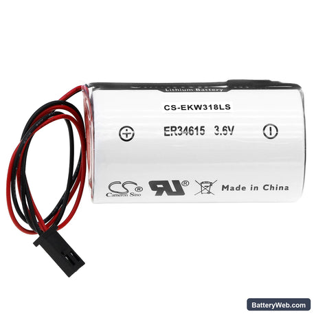 Elkron 80HP8100111 Replacement Battery, 3.6V, 19000mAh, Li-SOCl2 3