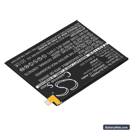 Elephone P9000 Replacement Battery, 3.8V, 3000mAh, Li-Polymer 2