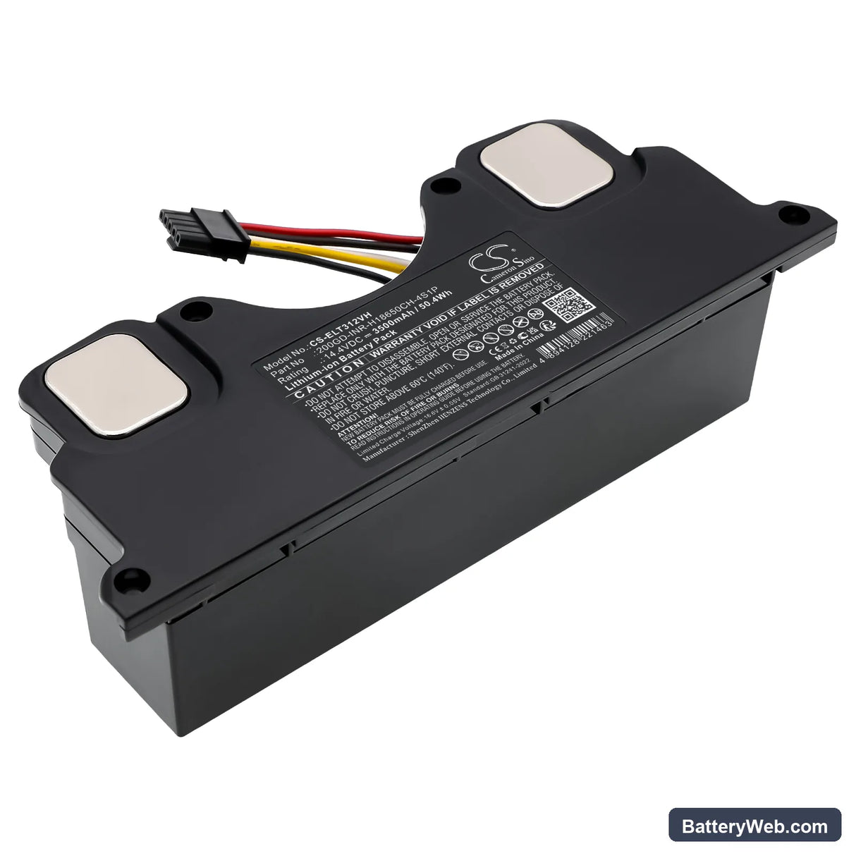 Electrolux EFP31312 Replacement Battery, 14.4V, 3500mAh, Li-ion 1