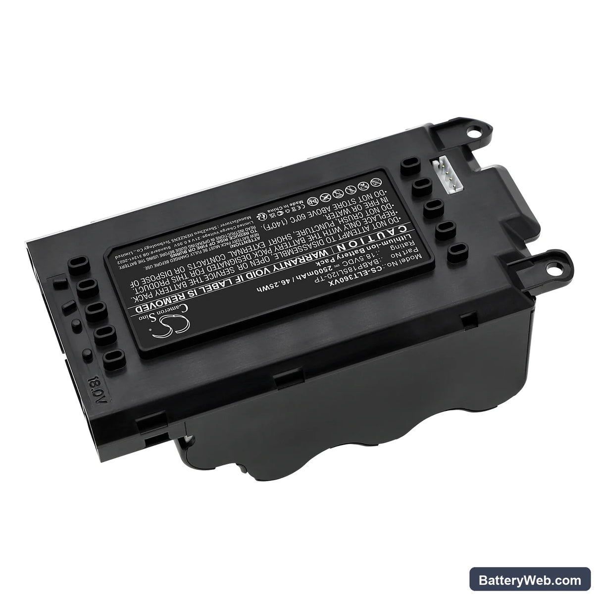 Electrolux ERG36 Replacement Battery, 18.5V, 2500mAh, Li-ion 2