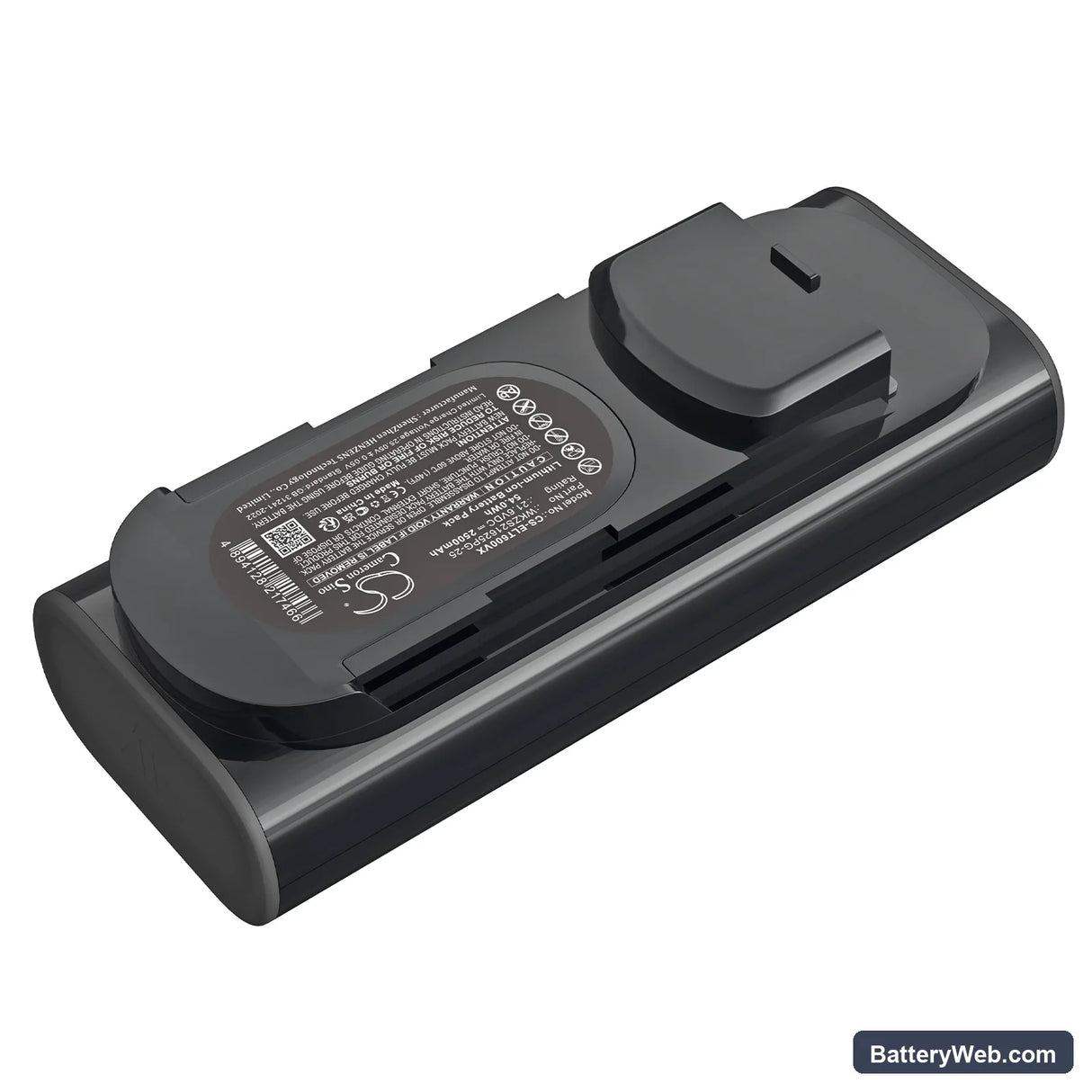 Electrolux EFP61712 Replacement Battery, 21.6V, 2500mAh, Li-ion 2