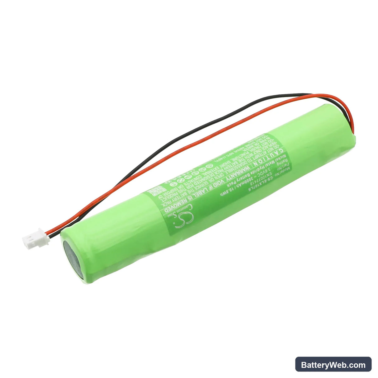 ESYLUX ELX LED Replacement Battery, 3.6V, 3000mAh, Ni-MH 2