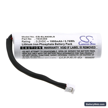 ESYLUX SLE Replacement Battery, 3.2V, 1800mAh, LiFePO4 3