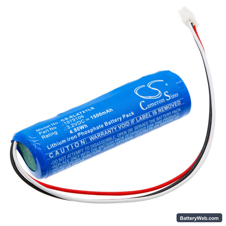 ESYLUX Serie SLA Replacement Battery, 3.2V, 1500mAh, LiFePO4 1