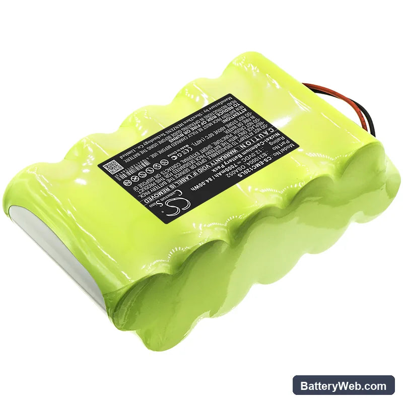 Lithonia ELB1208 Replacement Battery, 12V, 7000mAh, Ni-CD 2