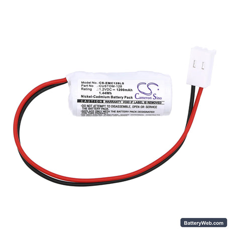 Lithonia ELB0300 Replacement Battery, 1.2V, 1200mAh, Ni-CD 3