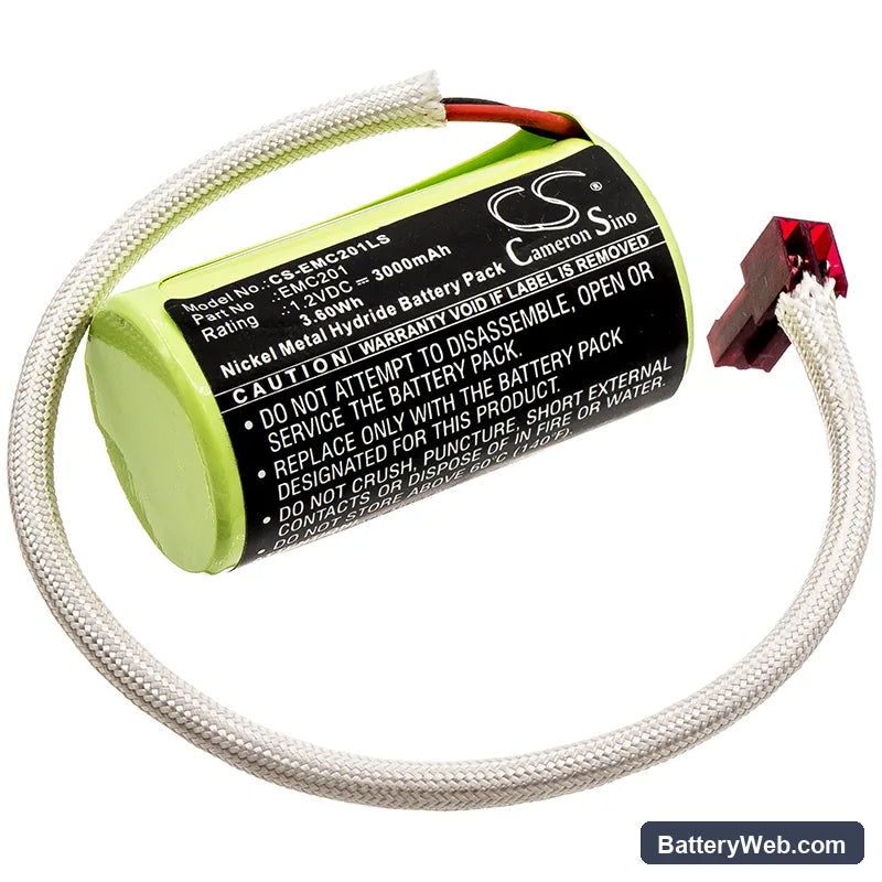 Lithonia ELB1P201NB Replacement Battery, 1.2V, 3000mAh, Ni-MH 1