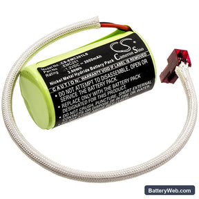 Lithonia ELB1P201NB Replacement Battery, 1.2V, 3000mAh, Ni-MH 1