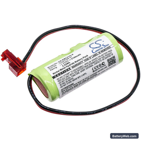 Saft 16440 Replacement Battery, 1.2V, 2100mAh, Ni-MH 1
