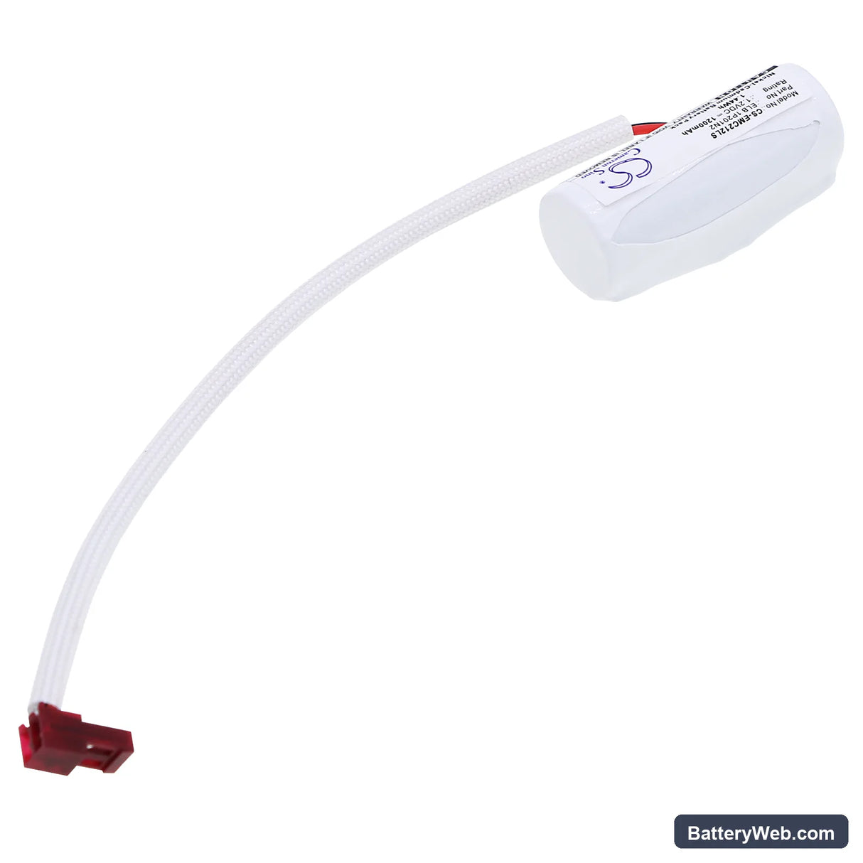 Lithonia LQM S W 3 G 120/277 ELNSD Replacement Battery, 1.2V, 1200mAh, Ni-CD 2