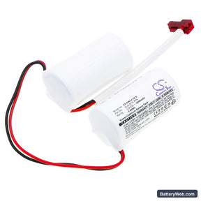 Lithonia LQC 1 G EL N Replacement Battery, 2.4V, 2000mAh, Ni-CD 1