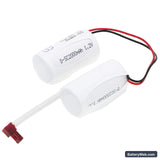 Lithonia LQC 1 G EL N Replacement Battery, 2.4V, 2000mAh, Ni-CD 2