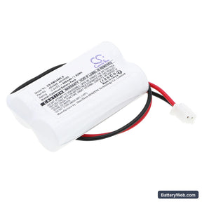 LumaPro 6CGL5 Replacement Battery, 2.4V, 800mAh, Ni-CD 1