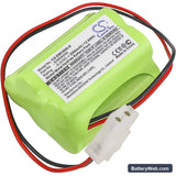 Lithonia ENB06006 Replacement Battery, 6V, 2000mAh, Ni-MH 1
