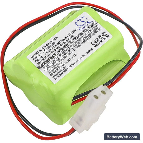 Lithonia ENB06006 Replacement Battery, 6V, 2000mAh, Ni-MH 1