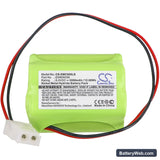 Lithonia ENB06006 Replacement Battery, 6V, 2000mAh, Ni-MH 3