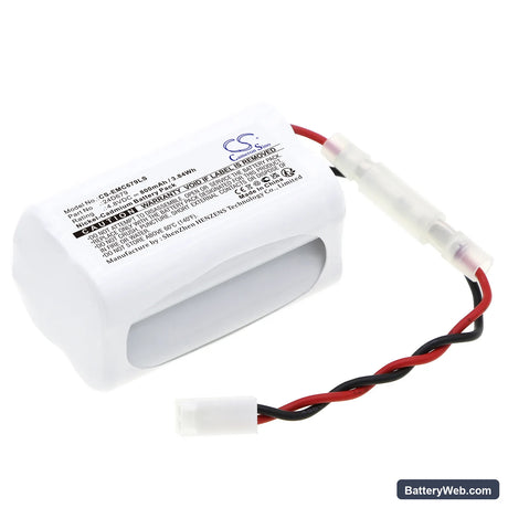 Dual-Lite LXW-13-X2 Replacement Battery, 4.8V, 800mAh, Ni-CD 1
