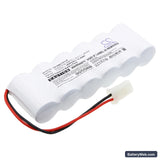 Lithonia LV S W R 120/277 ELN UM Replacement Battery, 7.2V, 2000mAh, Ni-CD 1