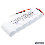 Lithonia LV S W R 120/277 ELN UM Replacement Battery, 7.2V, 2000mAh, Ni-CD 2
