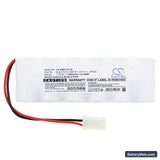 Lithonia LV S W R 120/277 ELN UM Replacement Battery, 7.2V, 2000mAh, Ni-CD 3