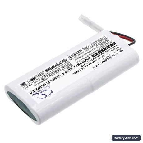 BIG BEAM ECHL1RWW Replacement Battery, 7.2V, 800mAh, Ni-CD 2