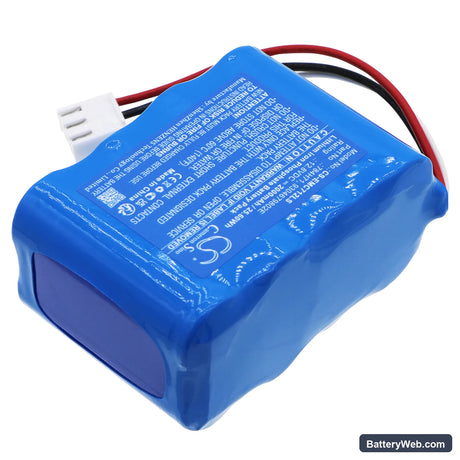 Dual-Lite EVCH12 Replacement Battery, 12.8V, 2000mAh, LiFePO4 2