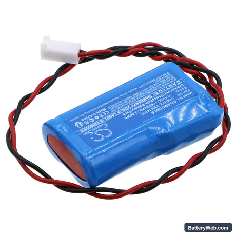 Dual-Lite EVCUGW Replacement Battery, 6.4V, 600mAh, LiFePO4 2
