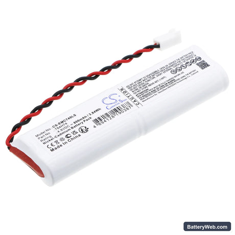 Dual-Lite SEWLDGBE Replacement Battery, 4.8V, 800mAh, Ni-CD 1