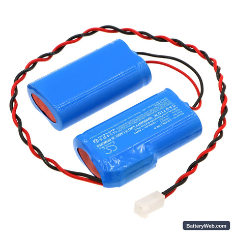 Dual-Lite EVCUGWD4 Replacement Battery, 6.4V, 1200mAh, LiFePO4 2