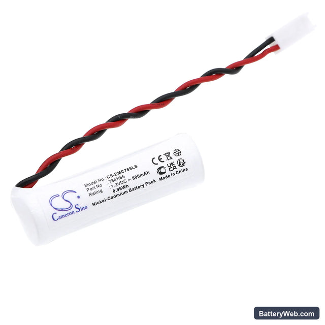 Dual-Lite EVEUGWE Replacement Battery, 1.2V, 800mAh, Ni-CD 1