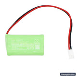 Dual-Lite EV2D Replacement Battery, 2.4V, 2000mAh, Ni-MH 3