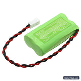 Dual-Lite EV2 Replacement Battery, 2.4V, 1500mAh, Ni-MH 2